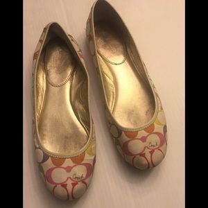 Coach Larra flats multicolor